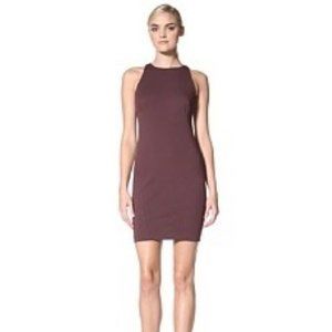 Chaiken ‘Downtown’ Burgundy Mini Bodycon Dress